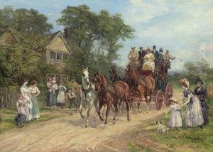 The Event Of The Day by Heywood Hardy