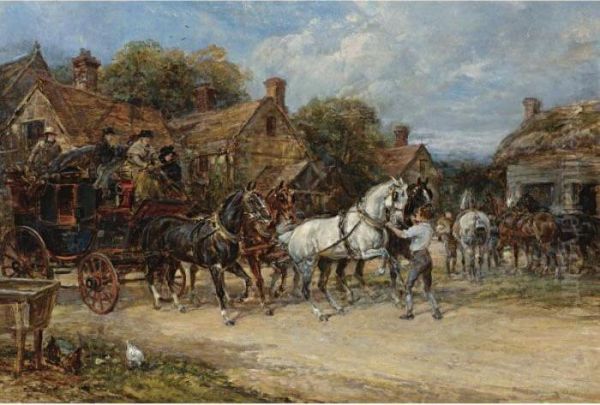Arrival Of The Coach - view 1