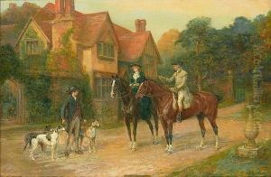 The Morning Ride by Heywood Hardy