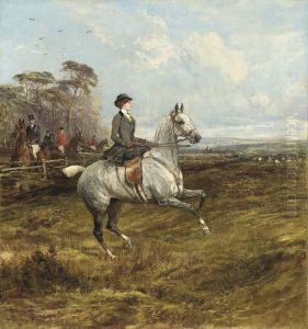 A Lady Out Hunting