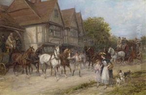 A Busy Day By The Swan