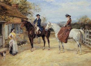 Signed Heywood Hardy (lower Left) by Heywood Hardy