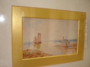 Boats And Figures by Thomas Bush Hardy