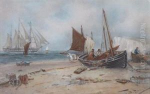 Newhaven, Sussex by Thomas Bush Hardy