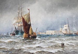 The Thames At Greenwich by Thomas Bush Hardy