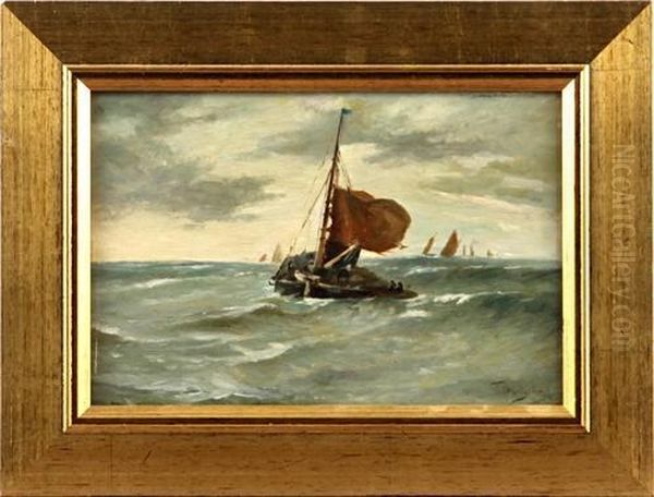 Fishing Boat In A Swell
Bears Signature - view 1