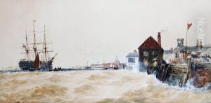Portsmouth Harbour by Thomas Bush Hardy