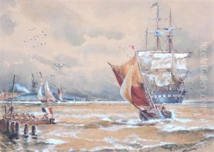 Barques Hove To For Pilot