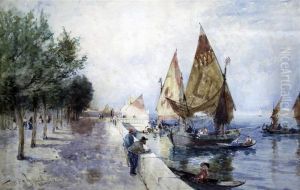 Venice - Giardini Pubblici by Thomas Bush Hardy