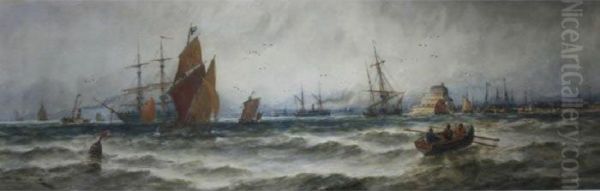 Sailing Vessels In Coastal Waters - view 1