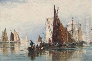 The Fishing Fleet In A Calm The Fishing Fleet In A Calm