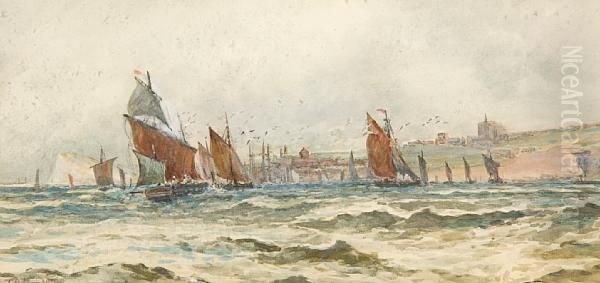 Shipping Off The Coast - view 1