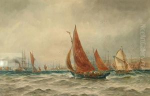 'at North Shields' - Busy Shipping
