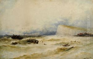 Isle Of Wight Signed And Dated 1887 Isle Of Wight Signed And Dated 1887