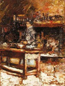 Woman in the kitchen