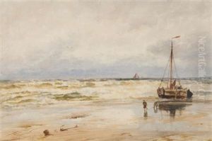 The Beach At Katjiwyk, Holland