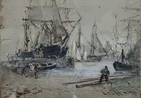 Shipping In Harbour - view 1