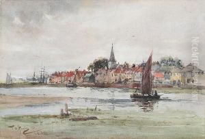 "bisham" 't.b. Hardy' And Inscribed With Title by Thomas Bush Hardy