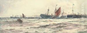 The Return To The Port by Thomas Bush Hardy