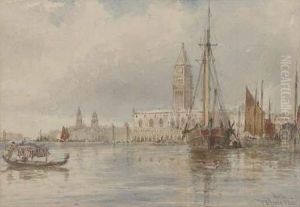 The Doge's Palace, Venice by Thomas Bush Hardy