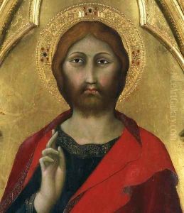 Christ Blessing (detail)