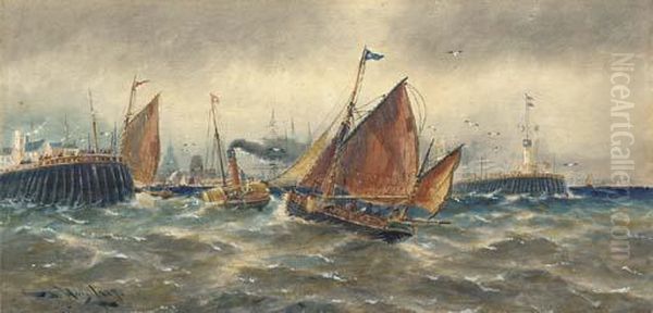 Off Gravesend; And A Bustling Port - view 1