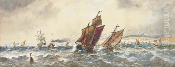 A Blustery Day In The Channel Off Dover - view 1