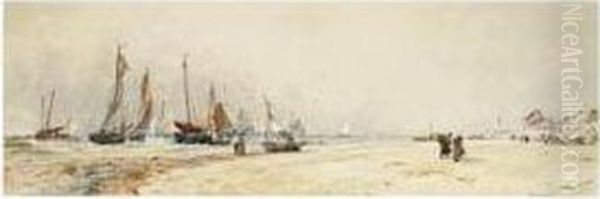 A View At Etaples Near Boulogne - view 1