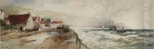 Awaiting The Return Of The Fishing Fleet by Thomas Bush Hardy
