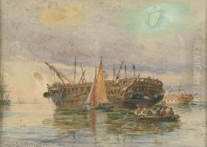 Prison Hulks In Portsmouth Harbour