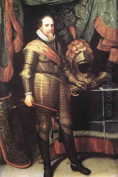Prince Maurits, Stadhouder c. 1625 - view 1