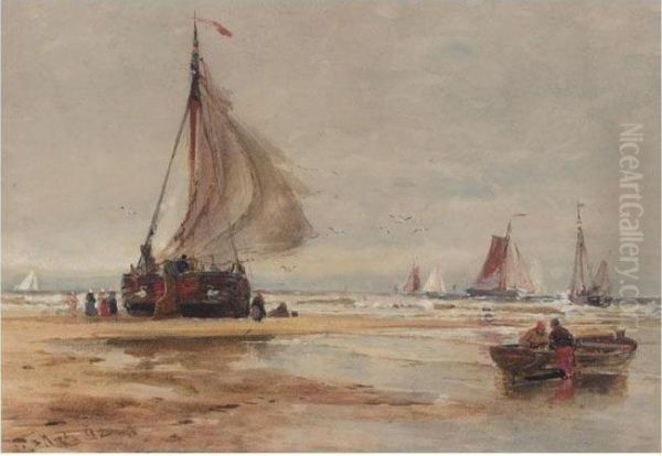 Fishing Vessels On The Shore - view 1