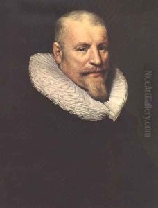 Portrait of a Man by Michiel Jansz. van Miereveld