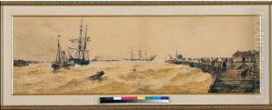 Entering Port by Thomas Bush Hardy