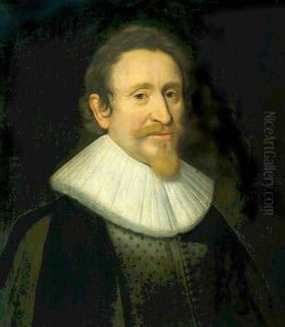Portrait of Hugo de Groot by Michiel Jansz. van Miereveld