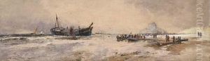 Wreck Of Jubtetuse by Thomas Bush Hardy