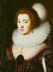 Amalia van Solms 1602-75 by Michiel Jansz. van Miereveld
