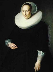 Portrait of a Woman by Michiel Jansz. van Miereveld