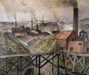 In the Black Country 1890 by Constantin Meunier