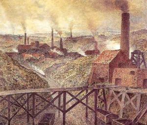 In the Black Country 1893 by Constantin Meunier