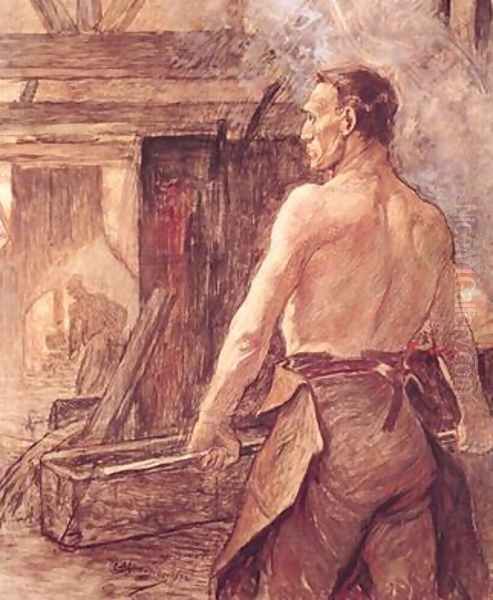Foundry Worker - view 1