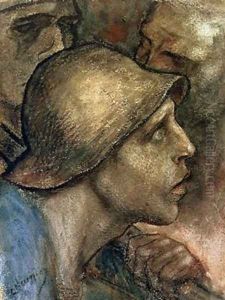 Head of a Worker by Constantin Meunier
