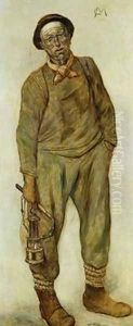 A Miner by Constantin Meunier