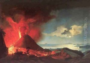 Eruption of a Volcano by Lajos Mezey