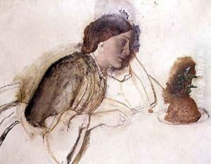 The Poor Actresss Christmas Dinner by Robert Braithwaite Martineau