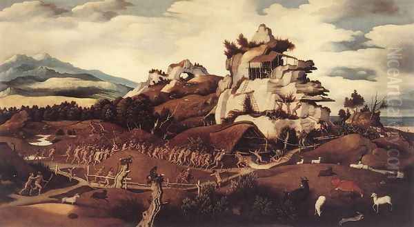 West Indian Landscape c. 1540 - view 1