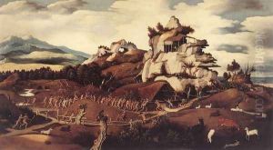 West Indian Landscape c. 1540 by Jan Mostaert
