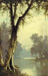 A Louisiana Bayou by Joseph Rusling Meeker