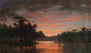 Sunset by Joseph Rusling Meeker