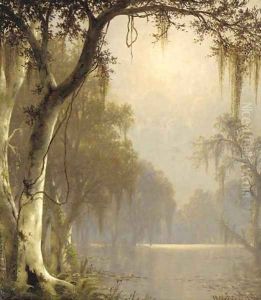 Sunlight on the Bayou by Joseph Rusling Meeker